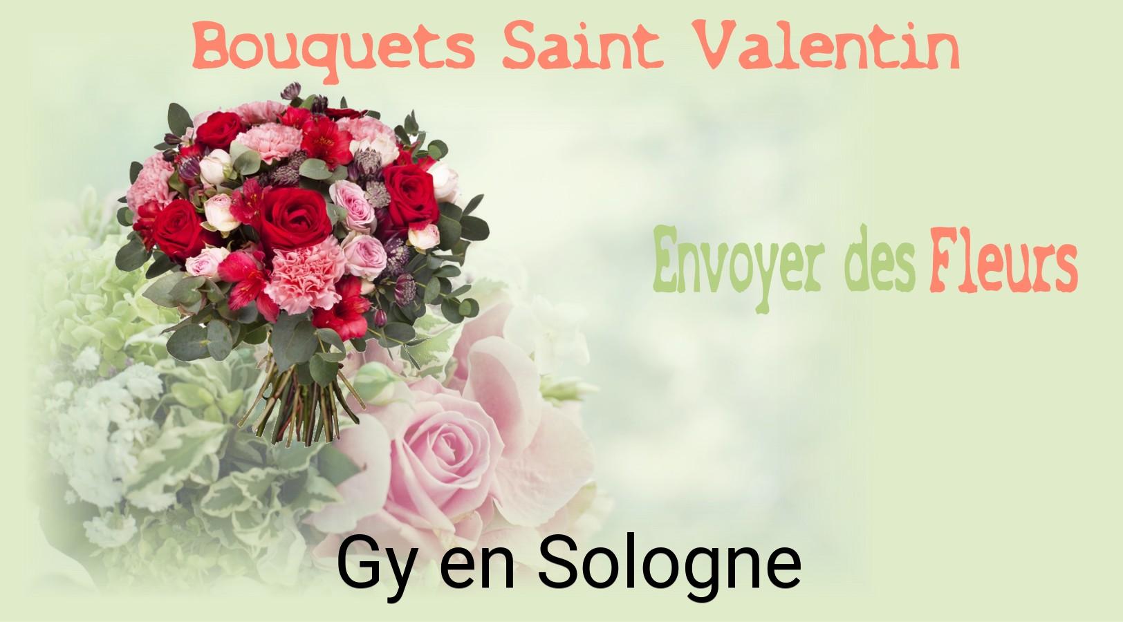 Roses de Saint-Valentin livrées à Gy-en-Sologne